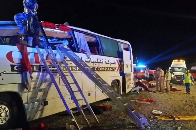 خلیجی ریاست عمان میں بس حادثے میں 18 افراد ہلاک